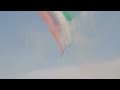 Italian Air Force's Frecce Tricolore Flies at Dubai Airshow – AIN