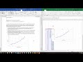Fitting XY data with a curve using Excel