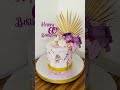How to make Beautiful floral cake with Golden Anahaw Design