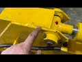 1959 MF Tractor Rebuild #8: Fabricating backhoe frame | Painting & installing backhoe to tractor!