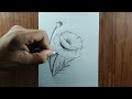 How to Draw a Flower in 5 Minutes - Easy Tutorial