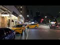 EXPLORING NEW YORK CITY Midtown Manhattan Late Night