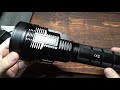 Nitecore TM39 Flashlight Kit Review!