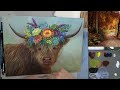 How to Paint an Autumn Woodland Trail Acrylic Painting LIVE Tutorial