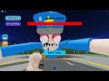 SECRET UPDATE | POLICE COP FALL IN LOVE WITH POLICE GIRL? SCARY OBBY #roblox