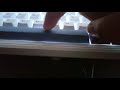 Pressing My Space Bar On My Keyboard
