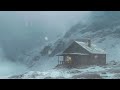 Howling Blizzard Sounds | Winter Ambience | Heavy Wind & Snowfall | Snowstorm Sounds For Sleeping