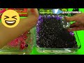 Mixing Slime Ladybug vs. Cat Noir (Red vs. Black)  - Supermanualidades