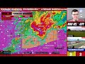 🔴 BREAKING TORNADO ON THE GROUND IN OHIO - Strong Tornadoes - With Live Storm Chaser