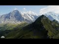 FLYING OVER SWITZERLAND (4K UHD) - Relaxing Music Along With Beautiful Nature Videos - 4K Video HD