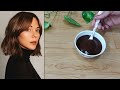 coffee hair mask, Dye hair naturally in a shiny brown color from the first use |effective💯 Hair dye