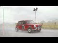Mini in the rain Dirt Rally Germany