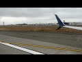 Delta airlines fogging landing in Seattle international airport in 4K.