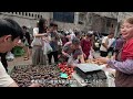 The alarming consumption of box lunches in China, street fast food/Chongqing market/4k