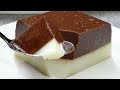 MILK AND CHOCOLATE DESSERT of Exquisite Taste, Easy To Prepare