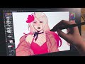 Drawing My First OC Again! Draw With Me Session ♡ CLIP STUDIO PAINT
