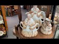 Shop with me at the Antique Market / So many BEAUTIFUL porcelains !