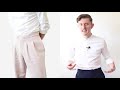 Sewing Mens Vintage-Inspired Pants