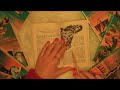 INAUDIBLE READING ASMR | clicky whispers, word tracing, page turning