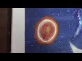 Easy Beginner Painting Lesson | Painting Tutorials For Beginners Acrylic |  SPACE Painting