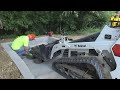 Replacing a concrete drainage basin