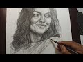 How to make charcoal sketch, Girl sketch , Charcoal painting #art #charcoal #drawing #viral