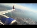 Southwest Boeing 737-700 Takeoff Oakland Intl. (KOAK)