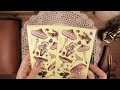 ASMR 3🍟 Decorating a vintage diary 3 Hours | Journaling Scrapbooking Relaxing Sounds | hwaufranc