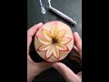 Apple Carving | fruit carving | carving | vegetable carving | diy | #shots