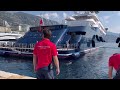 OCTOPUS 126m Explorer•€285 Million •Full Docking Maneuver• Arrival in Monaco F1 GP @emmansvlogfr