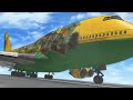 Boeing 747-400 - Landing Animation