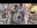 Caterpillar Dozer Sprocket Wheel is Broken | Expert Mechanic Repair With Amazing Tecnique