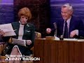 Carol Burnett Has a Strange Form of Self-Defense | Carson Tonight Show