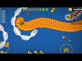 🐍WormsZone.io ❤001 Slither Snake Top01 /Best World Record Snake Epic Gameplay ! I #WormsWorld #0008