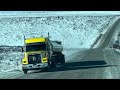 6 CONVOY FOR OVERSIZED HAULING TRUCK #alaskatruckers