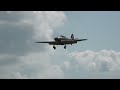 [4K] World War 2 fighter aircraft flying at Duxford