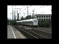 Züge vor 20 Jahren, meine ersten Aufnahmen mit Diesel ICE, Metropolitan, BR 614, V200 u.a.