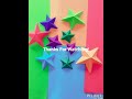 Diy # crafting  ideas #3d  star# how to make  3D star #
