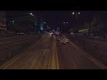 #88 2hrs Night City Traffic Ambience for sleeping, relaxing | ASMR Ambient Sounds