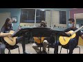 Weaver Academy StairwellSessions | Freshmen Guitar Trio Perform Chanson by Bartlema