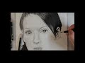 Winona Ryder || Realistic Drawing Tutorial