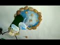 Hot glue waterfall/Plastic bottle and Sea Shell Waterfall/Crafts Vine