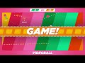 VIDEOBALL Master & Blaster Arcade Mode first attempt