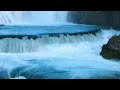 Waterfall with Accordion Music