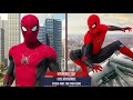 Marvel's Spider-Man Remastered PS5 - Comics and Movies Origins of Every Suits