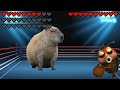 Giant Capybara vs All Larva's! Meme battle