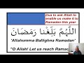 Ramadan episode 1 en Creole
