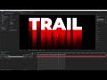 Motion Trail Tutorial in After Effects | Trail Effect | Echo Effect