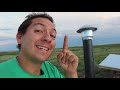 OFF GRID No Electricity Air Conditioning in the Desert | Making a Solar Chimney