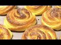 Пуховые булочки. Сахарные плюшки / Down buns. Sugar buns